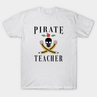 Halloween Pirate Teacher T-Shirt